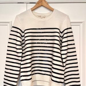 NWT Maje sequin breton sweater